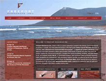 Tablet Screenshot of freeportresources.com